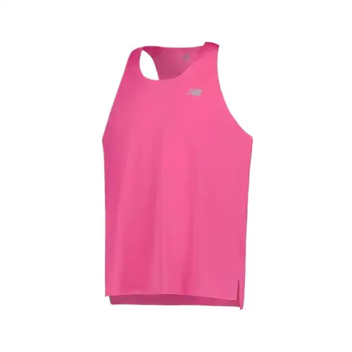 New Balance Tank Top Men's Dragon Fruit Red