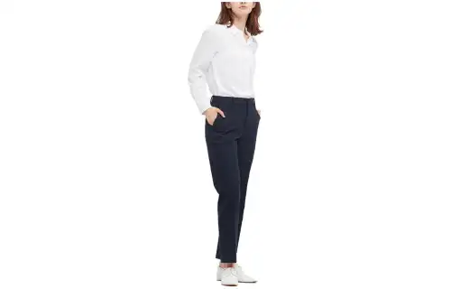 UNIQLO Shirts Women's White Lapel Moderate Other