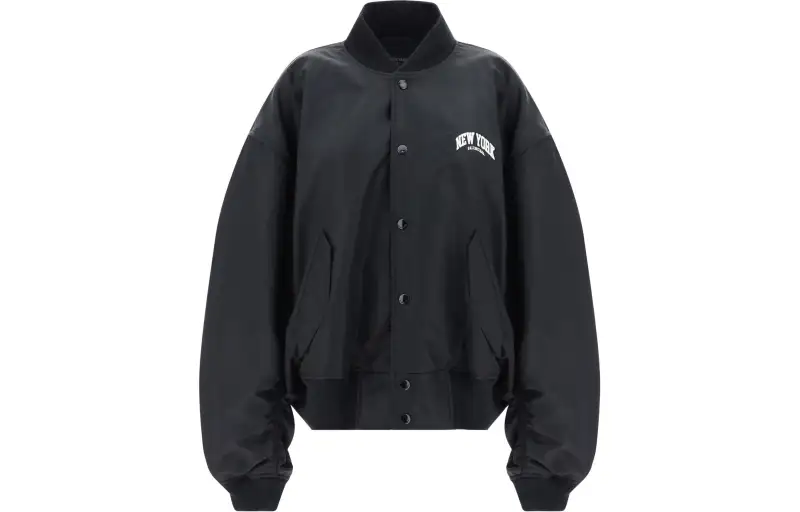 Balenciaga Ny Varsity Jacket 'Black'