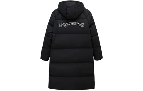 ANTA Life Collection Down Jackets Women's Black Hooded Moderate Other