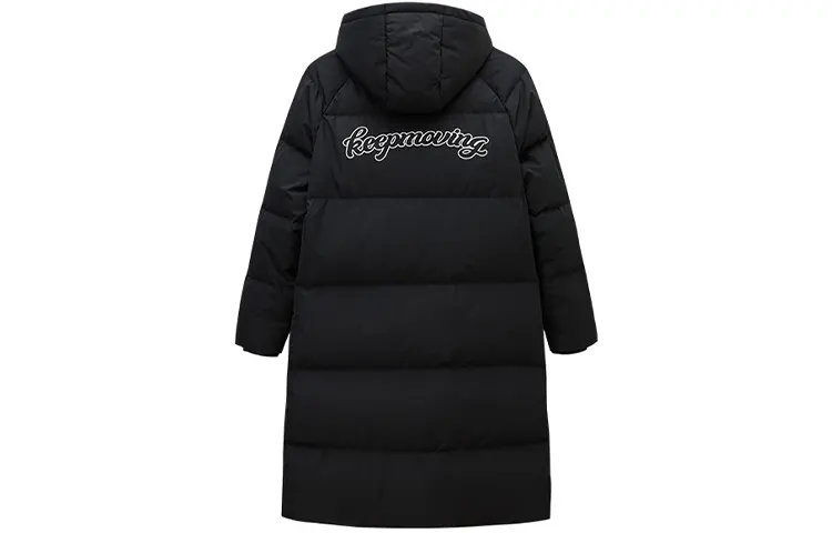 ANTA Life Collection Down Jackets Women's Black Hooded Moderate Other