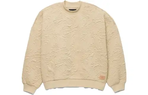 Vans Skate Maze Sweatshirts Women's Yellow Crew Neck Moderate Other