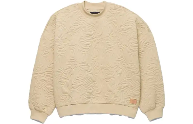 Vans Skate Maze Sweatshirts Women's Yellow Crew Neck Moderate Other