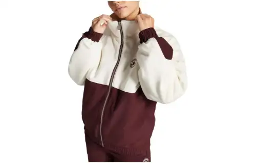 Converse zip colour-block jacket