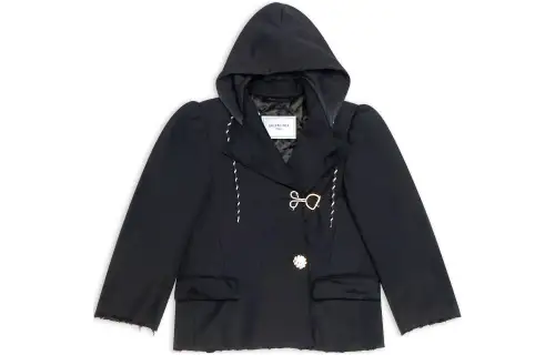 Balenciaga Jackets & Coats Women's Black