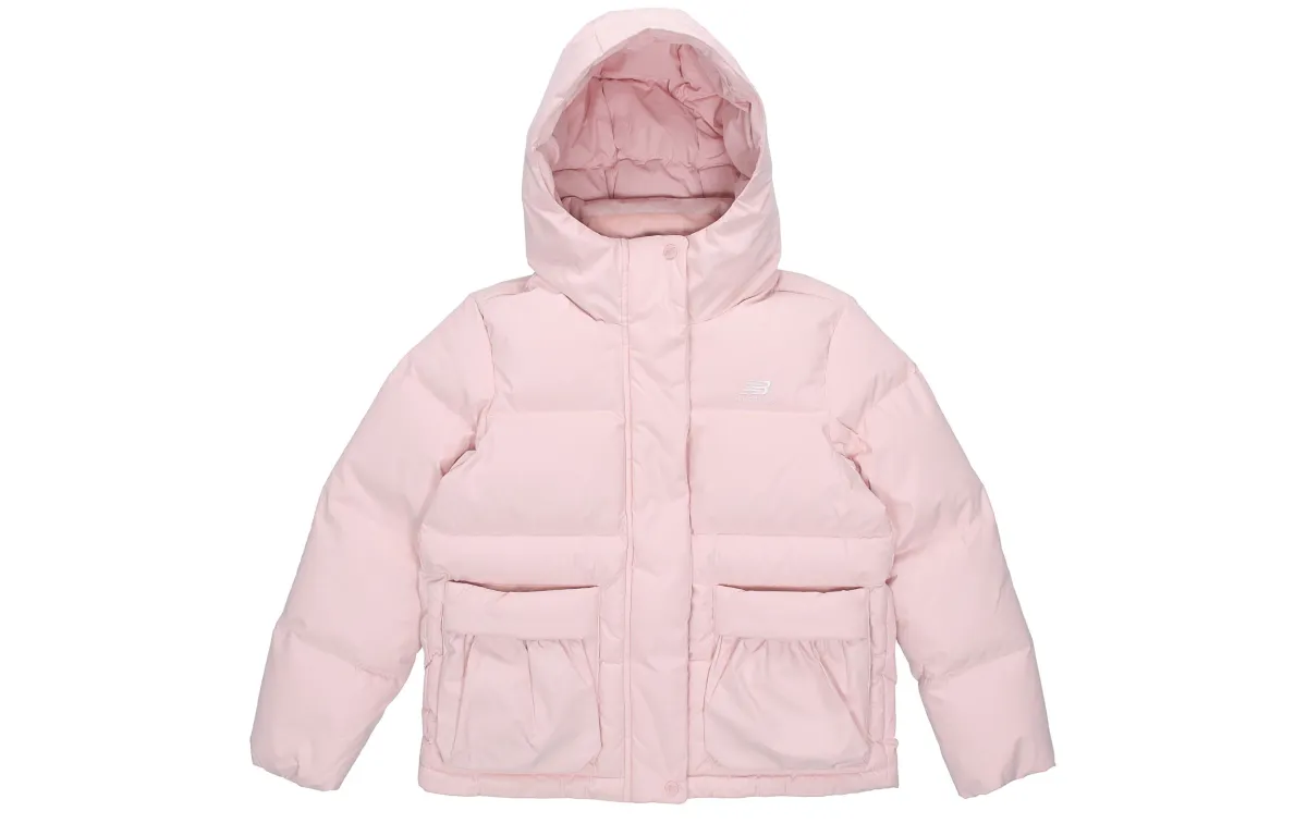 New Balance Down Jacket Winter Women's Cherry Blossom Pink