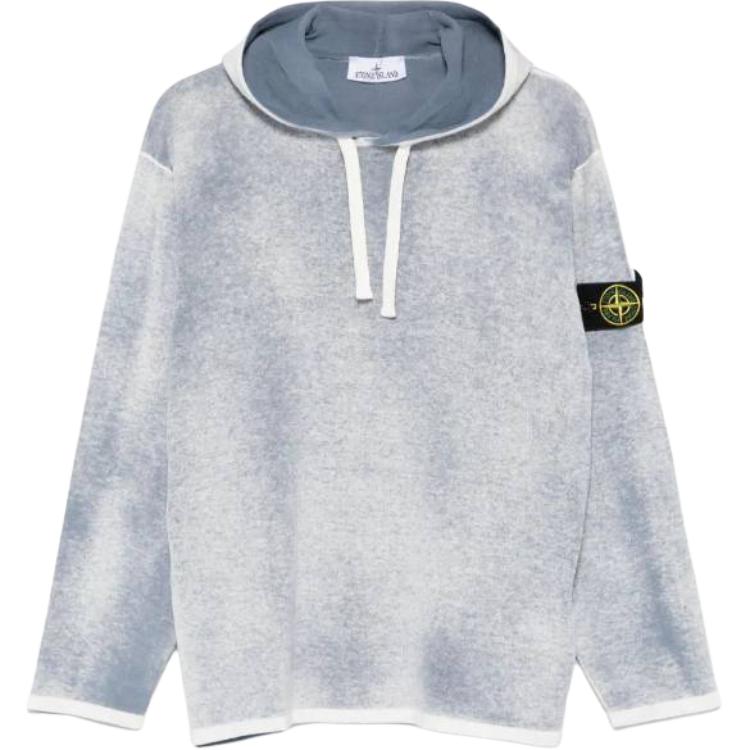 Мужская толстовка STONE ISLAND (серая)