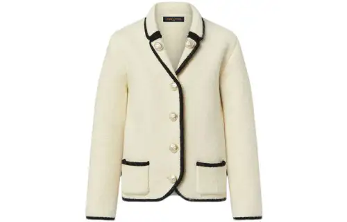 LOUIS VUITTON Jacket Women's Ecru