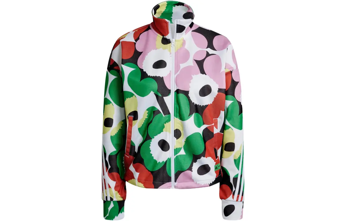 Adidas X Marimekko Adidas X Marimekko Jackets Women's Multicolor Stand Collar Moderate Other