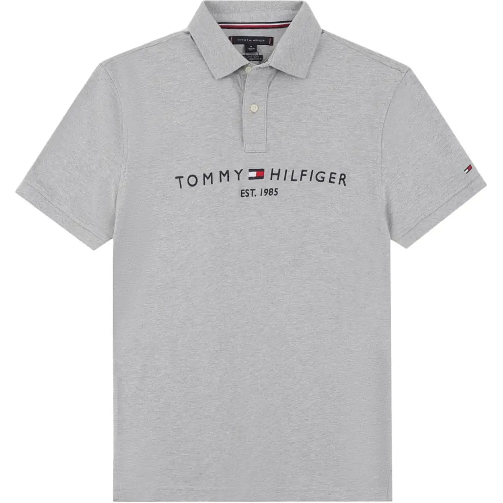 Tommy Hilfiger 1985 Polo Shirt Men's Gray