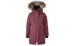 Canada Goose Shelburne Down Jacket Women's Splicing Wood Color