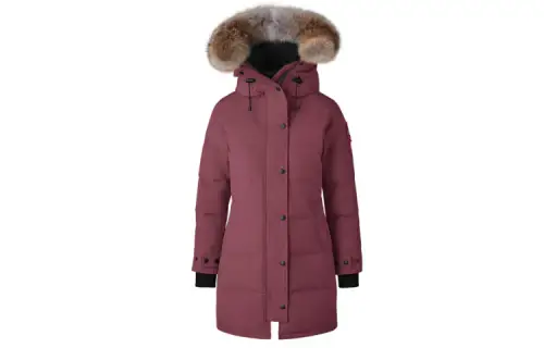 Canada Goose Shelburne Down Jacket Women's Splicing Wood Color