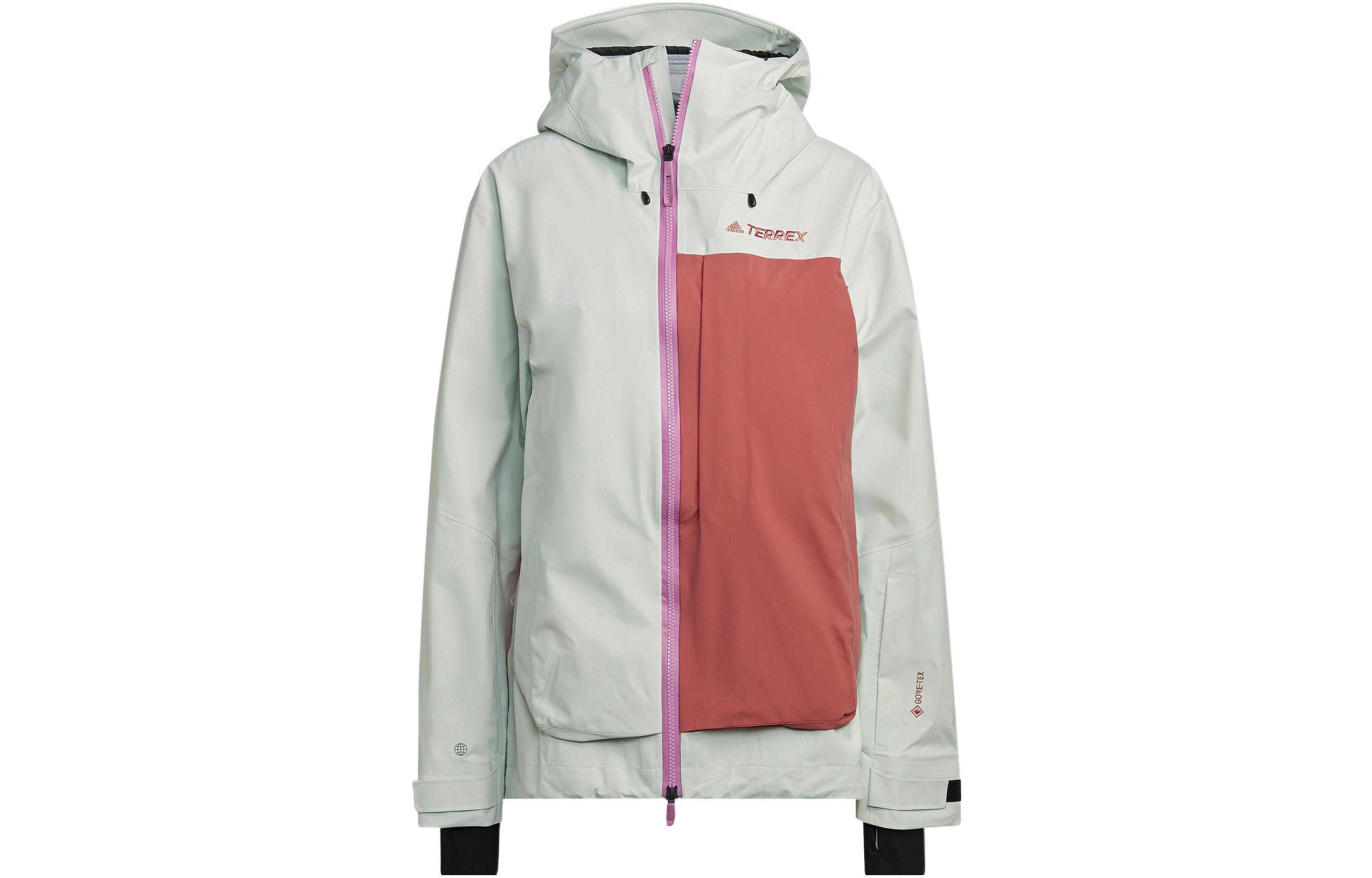 Женская куртка adidas Terrex Mys 3l Gtxjkt W (румяно-белая)