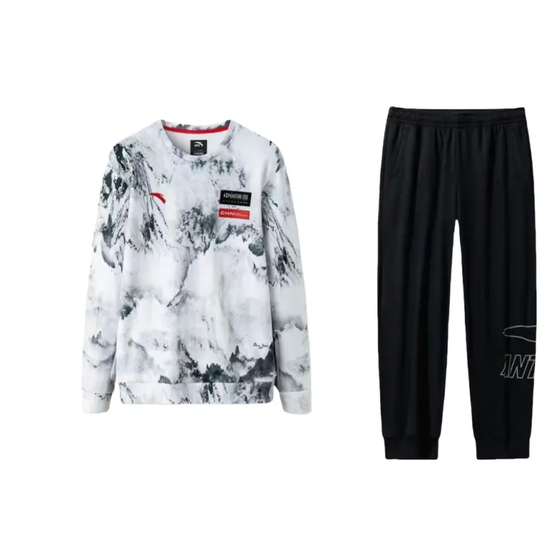 ANTA Casual Sportswear Unisex Crew Neck Moderate