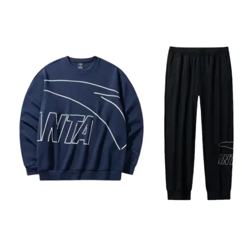 ANTA Casual Sportswear Unisex Crew Neck Moderate