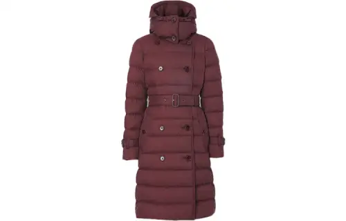Burberry Down Jacket Women's Chestnut Brown