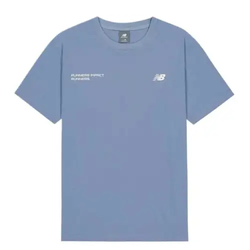 New Balance T Shirt Men's Purple Blue