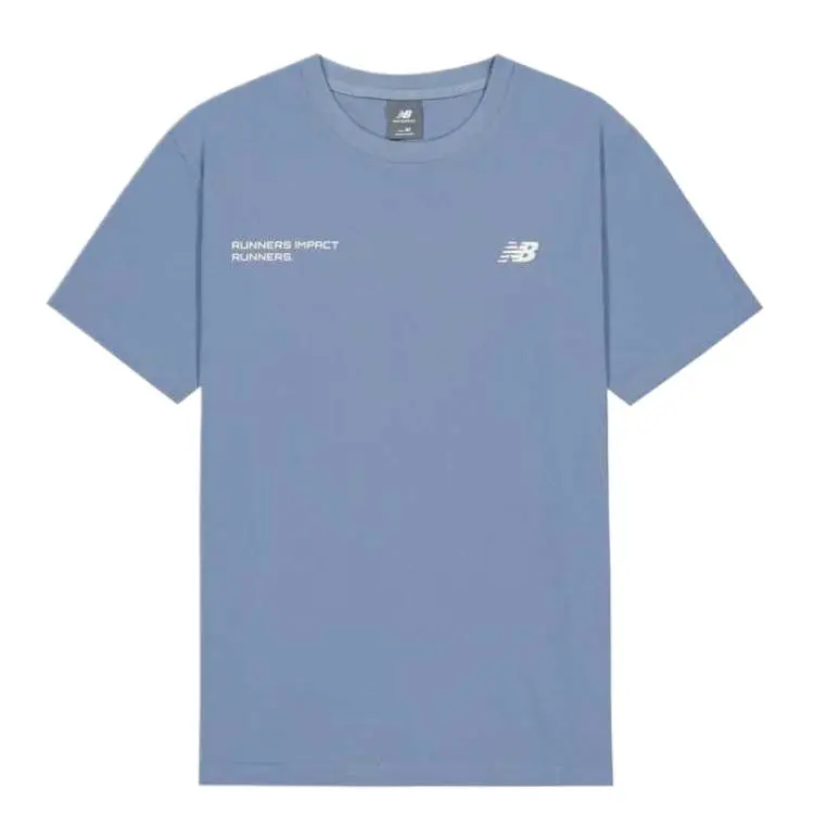 New Balance T Shirt Men's Purple Blue