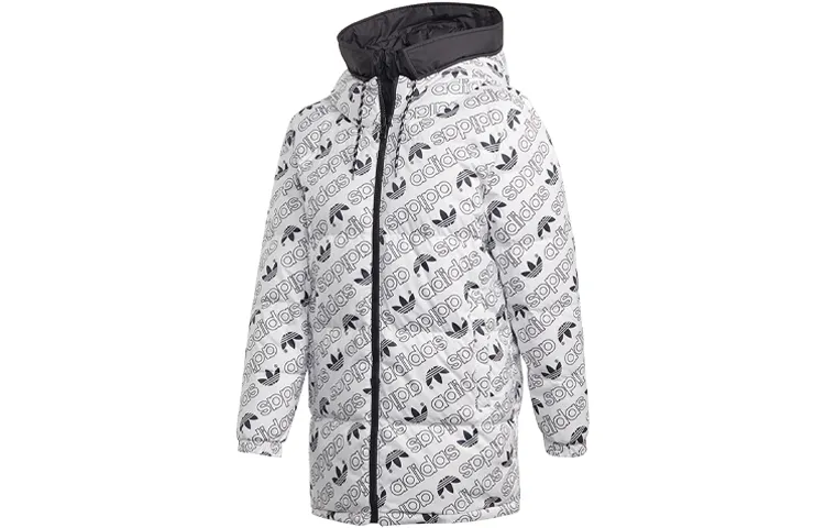Adidas Originals Down Jacket Winter Women's Black White