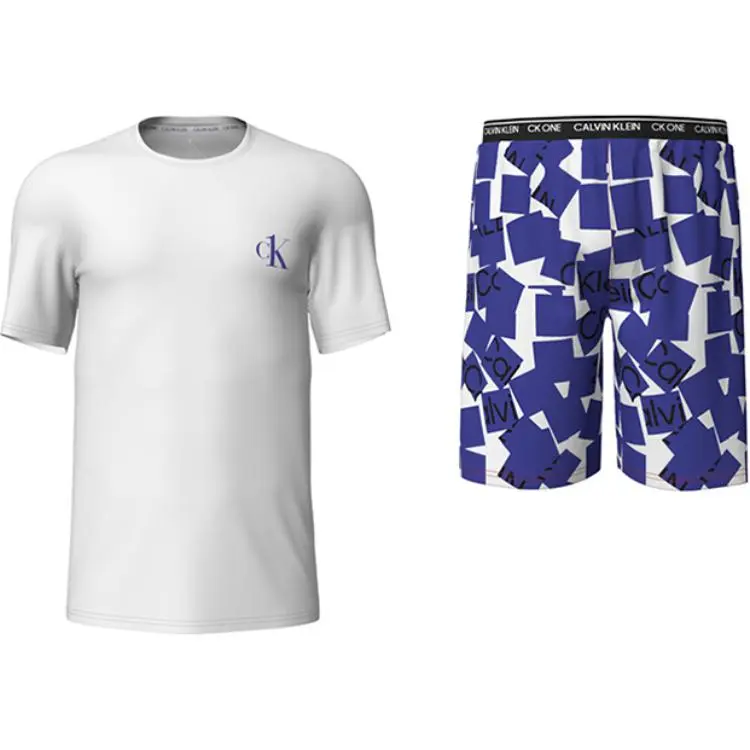 CALVIN KLEIN Casual Sportswear Men's White/Blue