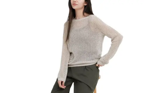 UNIQLO Knitwear Women's Light Gray
