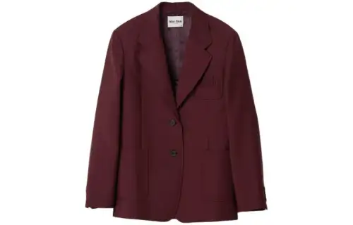 MIU MIU Jackets & Coats Unisex Dark Red