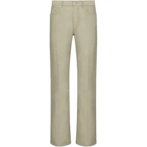 DIOR Jeans Men's Beige Moderate Flared Pants