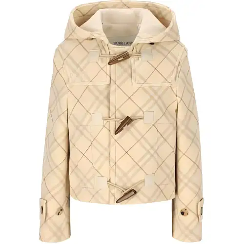 Burberry checked jacket