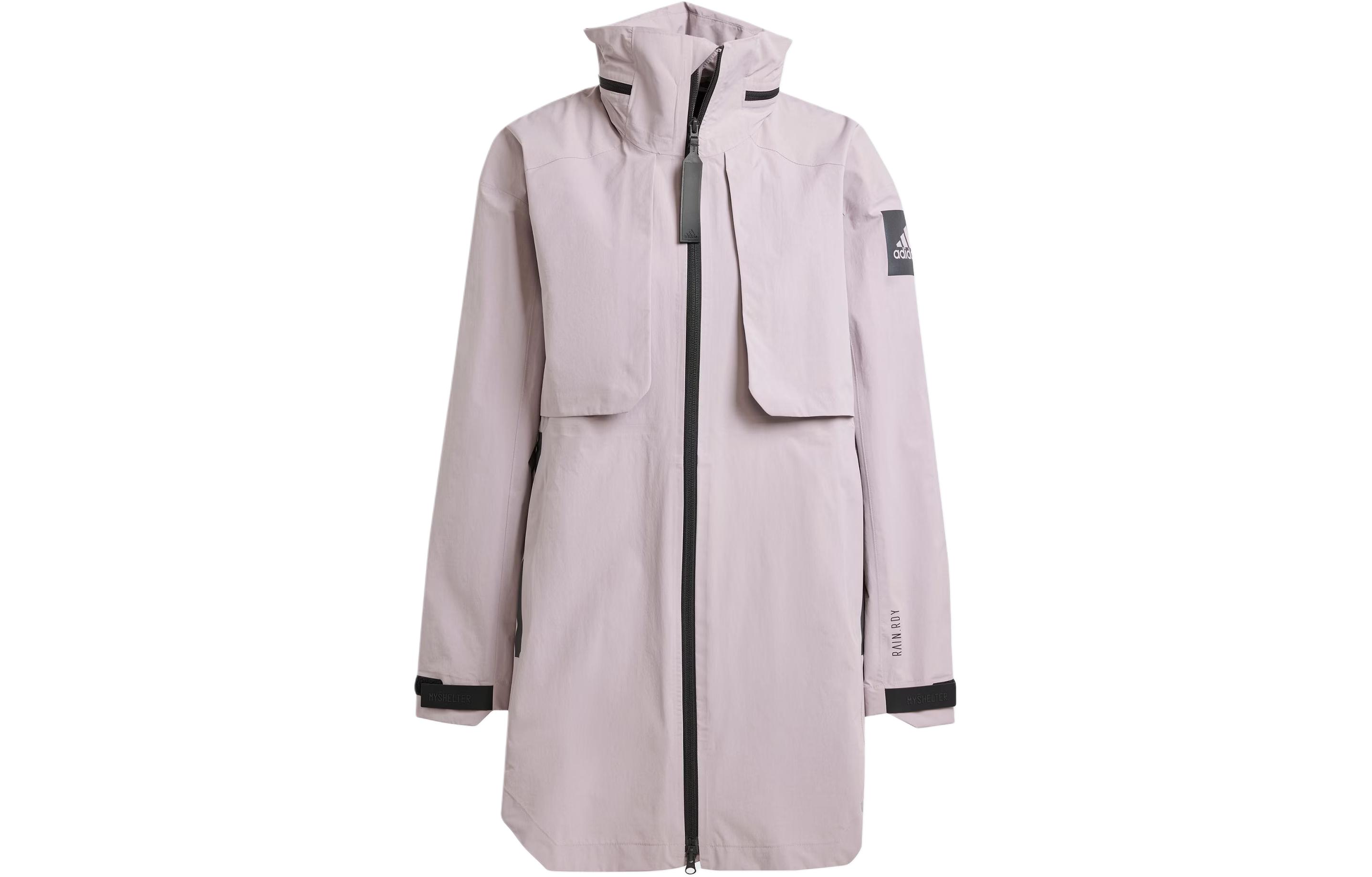 Женская куртка adidas Myshelter Rain.Rdy Parka (розовая)