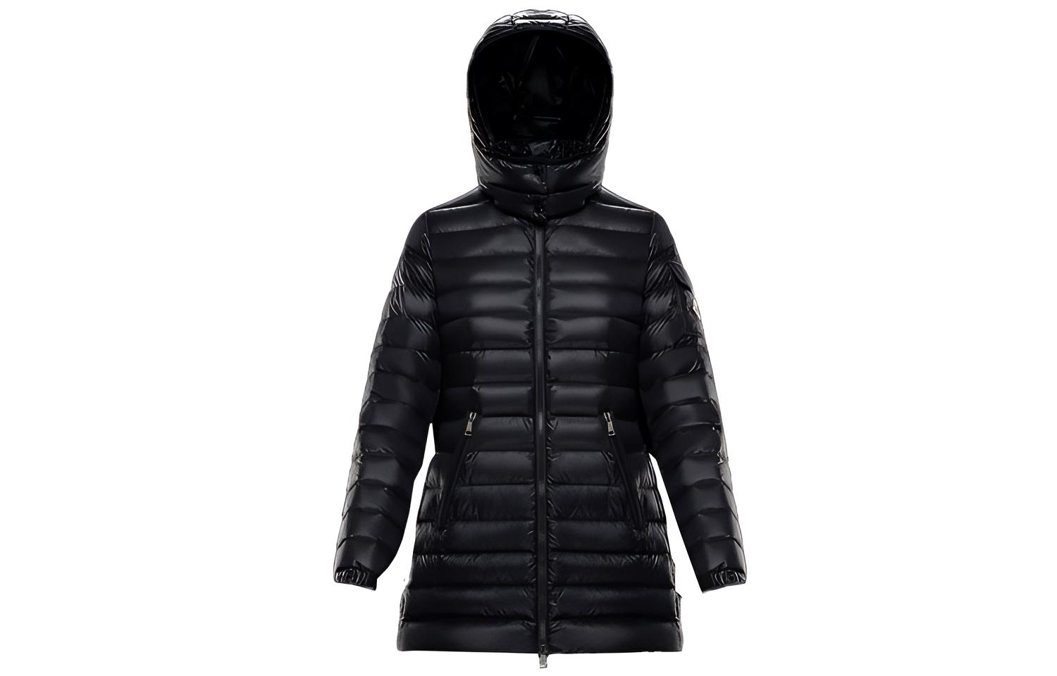 Женская куртка Moncler MENTHE (черная)