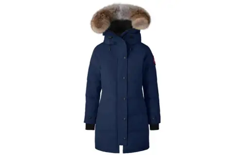 Canada Goose Shelburne Down Jacket Parka Coat Women's Deep Sea Blue