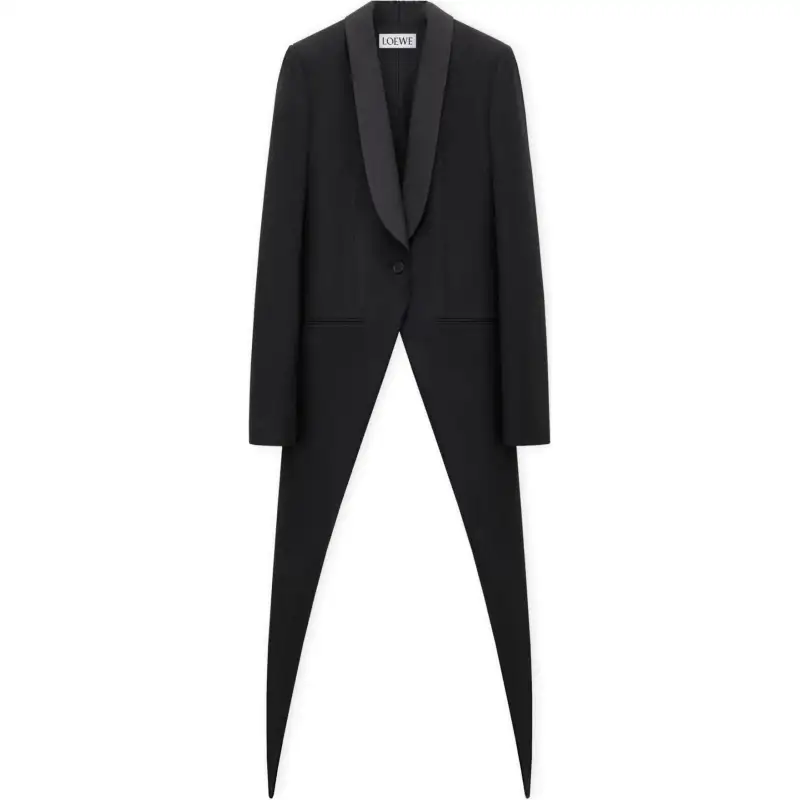 LOEWE Wool Tail Blazer