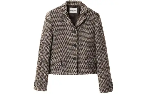 MIU MIU Jackets & Coats Women's Gray