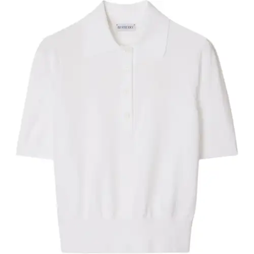Burberry Logo appliqué Polo Shirt