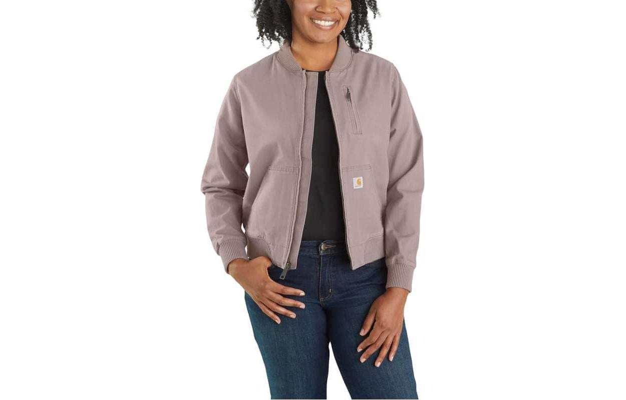 Женская куртка Carhartt Canvas Jacket (черная)