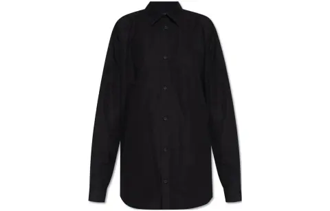 Balenciaga Back Logo Printed Buttoned Shirt