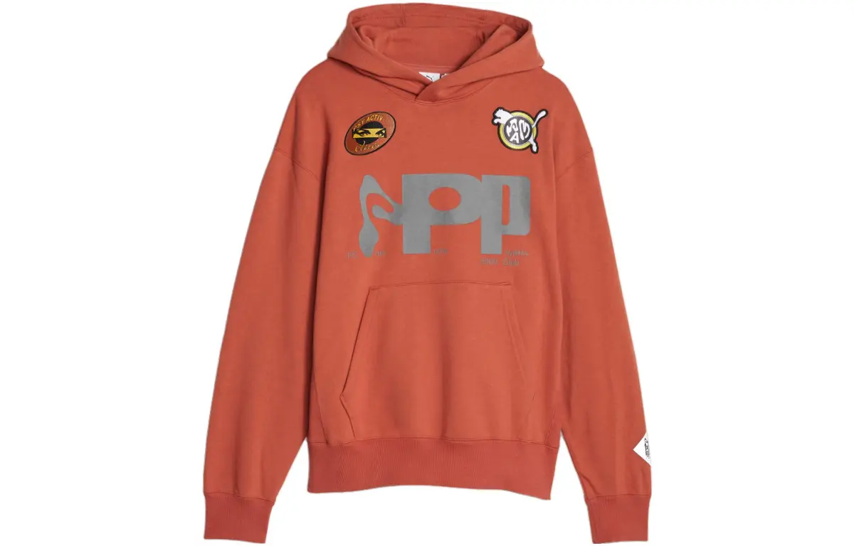 PUMA X PERKS AND MINI PUMA X P.A.M Sweatshirts Women's Apple Red Hooded Moderate Other
