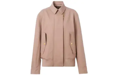 Burberry Jackets Women's Warm Tawny Lapel Moderate Other