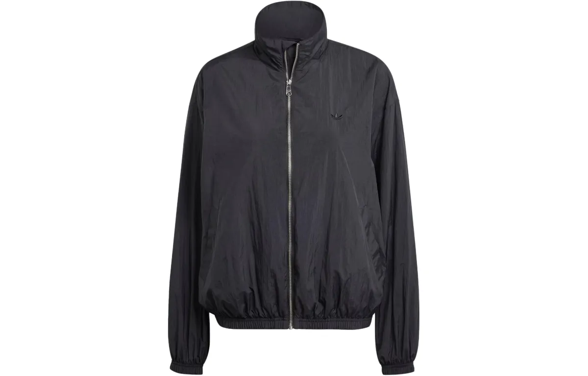 Adidas Originals Premium Essentials Premium Essentials Nylon Windbreaker Jackets & Coats Women's Black