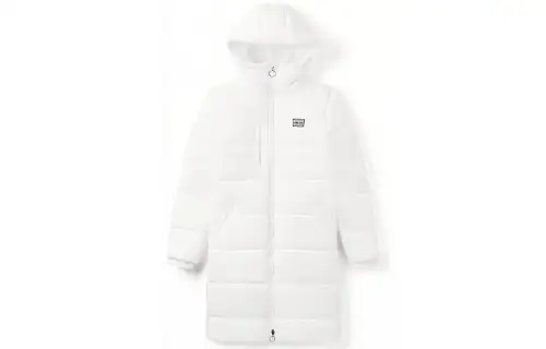Vans Down Jackets Women's White Hooded Thickened Other