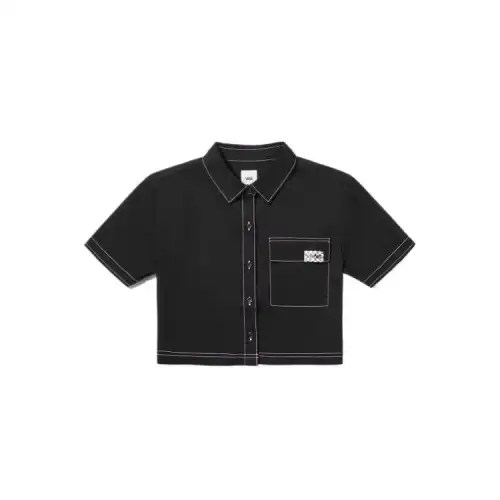 Vans THREAD IT TOP SHIRT SS Shirt Women's Black