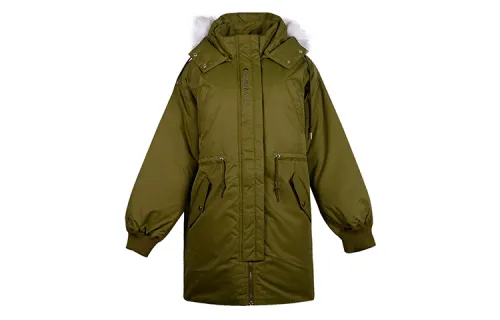Converse Down Jacket Winter Women's Army Green