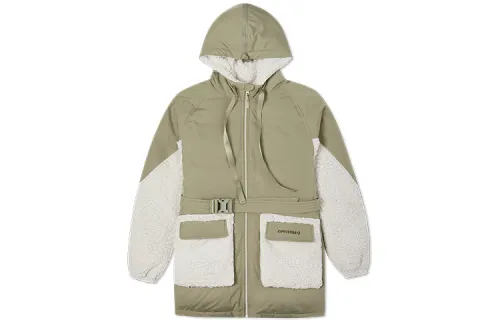 Converse Down Jackets Women's Light Green Hooded Moderate Other