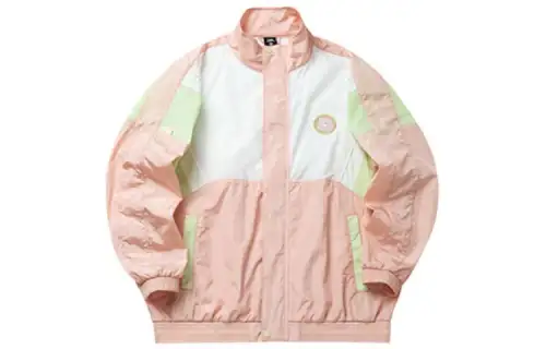 ANTA Life Collection Jackets Women's Pink Stand Collar Moderate Straight Fit
