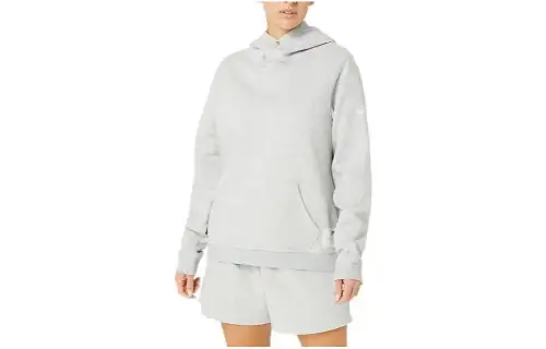 ASICS SUNDAY SANA Sweatshirts Women's Light Gray Hooded Moderate Regular