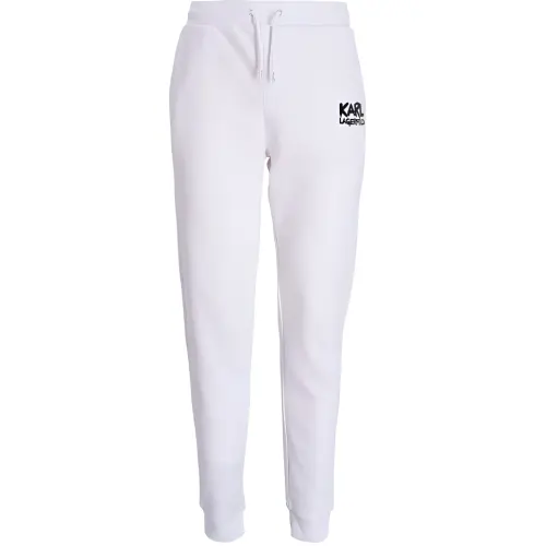 KARL LAGERFELD / Karl Lagerfeld Jeans Logo-print Track Pants