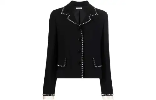 MIU MIU SS22 Jackets & Coats Women's Black