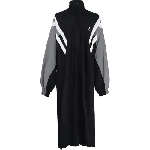 Balenciaga Logo Embroidered Long-Sleeved Jacket