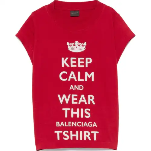 Balenciaga graphic-print short-sleeve t-shirt