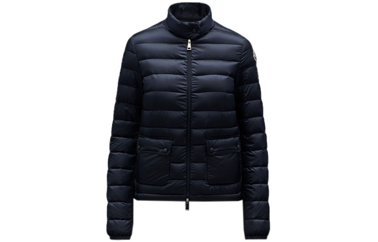 Женская куртка Moncler Lans (темно-синяя)
